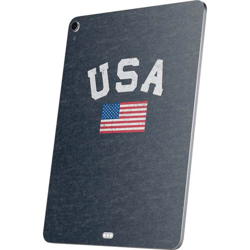 USA with American Flag Apple iPad Air Skin